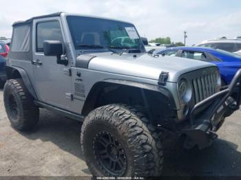  Salvage Jeep Wrangler