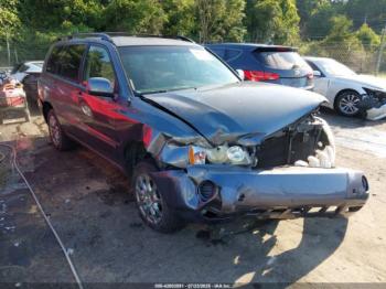  Salvage Toyota Highlander