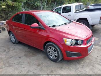  Salvage Chevrolet Sonic