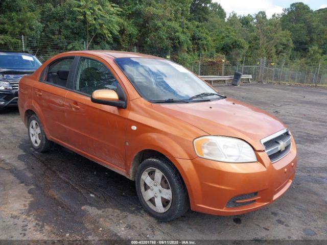  Salvage Chevrolet Aveo