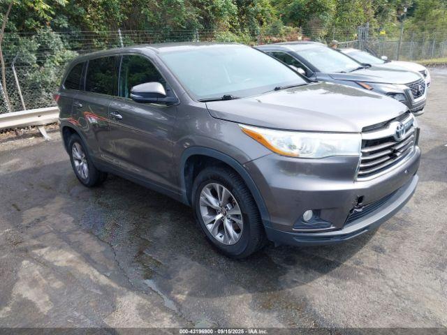  Salvage Toyota Highlander
