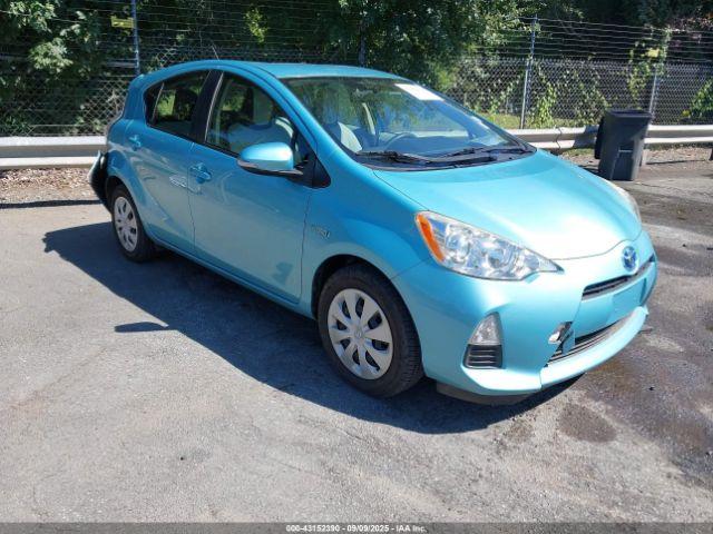  Salvage Toyota Prius c