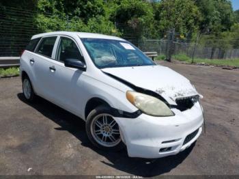  Salvage Toyota Matrix