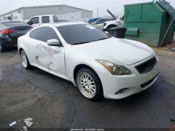  Salvage INFINITI G37x