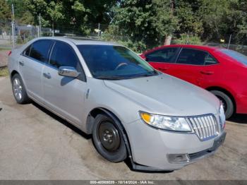  Salvage Lincoln MKZ