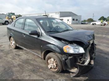  Salvage Chevrolet Aveo