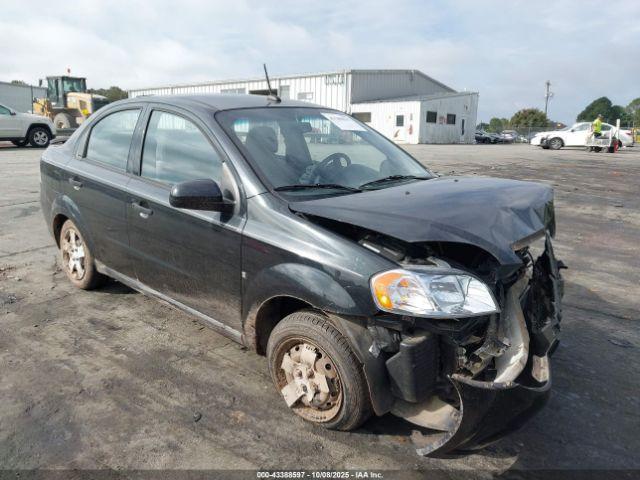  Salvage Chevrolet Aveo