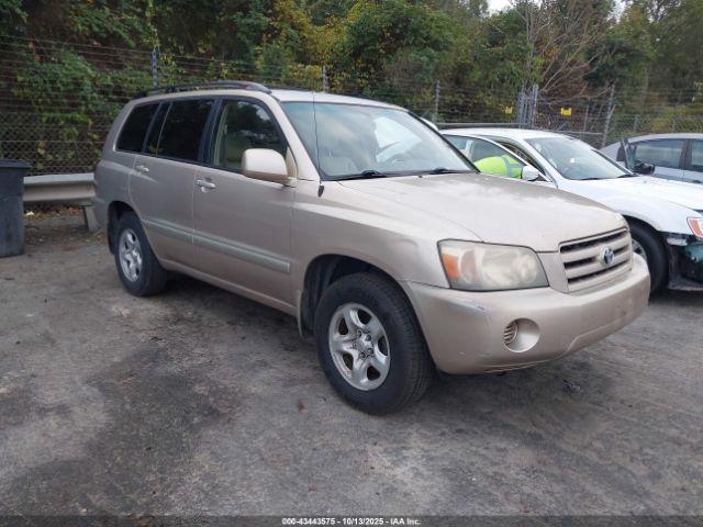  Salvage Toyota Highlander