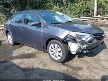  Salvage Toyota Corolla
