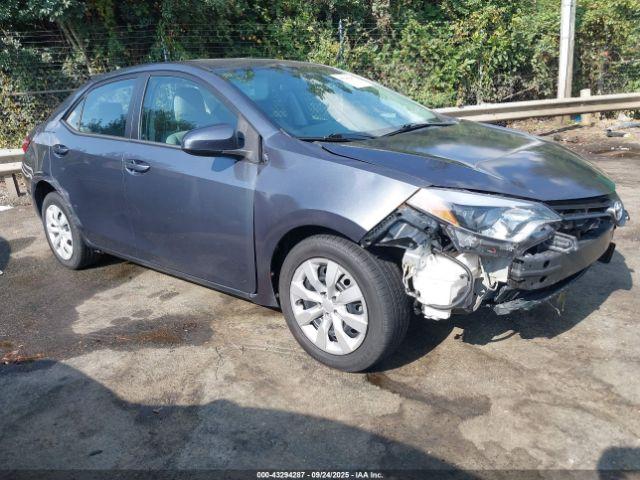  Salvage Toyota Corolla