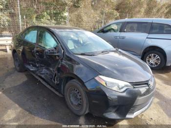  Salvage Toyota Corolla