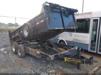  Salvage Kaufman Trailers Dump Trailer