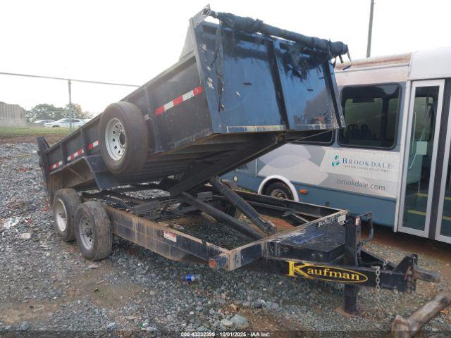  Salvage Kaufman Trailers Dump Trailer