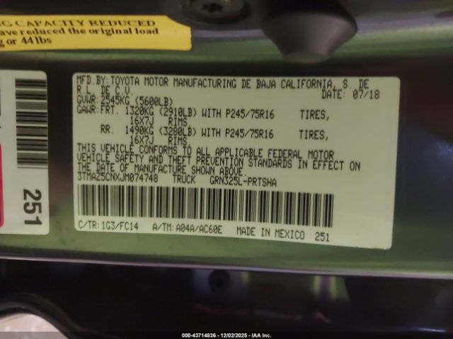 Toyota Tacoma Sr5 V6 Image 15