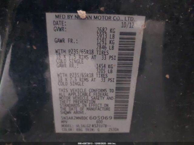 Nissan Pathfinder Sl Image 9