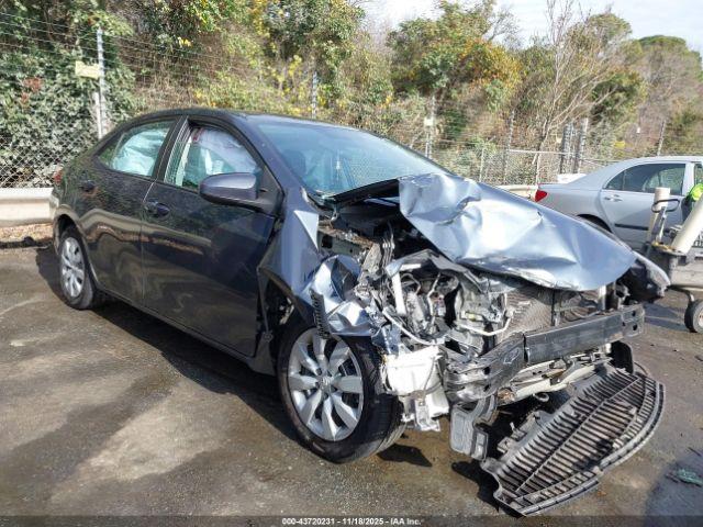  Salvage Toyota Corolla