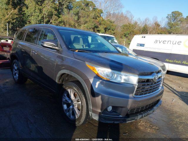  Salvage Toyota Highlander