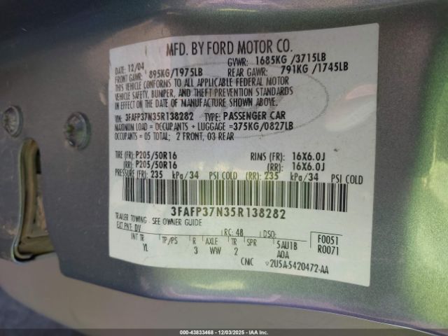 Ford Focus Zx5 Image 9