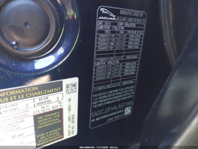 Jaguar F-PACE Premium P250 Awd Automatic Image 8