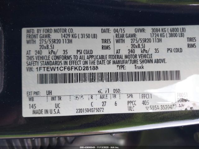 Ford F-150 Xlt Image 3