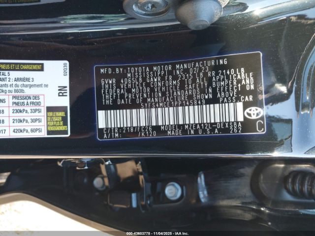 Toyota Corolla Se Image 12