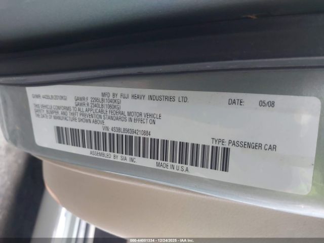 Subaru Legacy 3.0r Limited Image 6