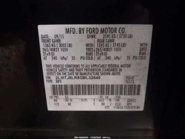 Lincoln MKX Reserve Image 3