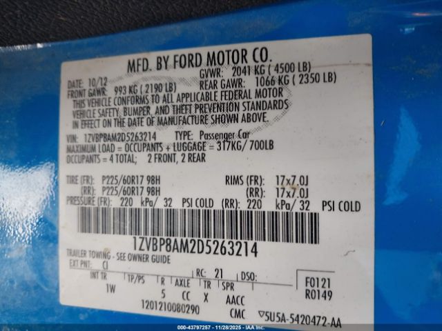 Ford Mustang V6 Image 6