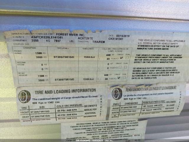 Forest River Cherokee Grey Wolf Image 8