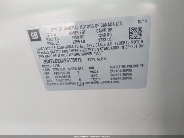 Chevrolet Equinox Ltz Image 15