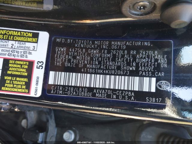 Toyota Camry Xse Image 3