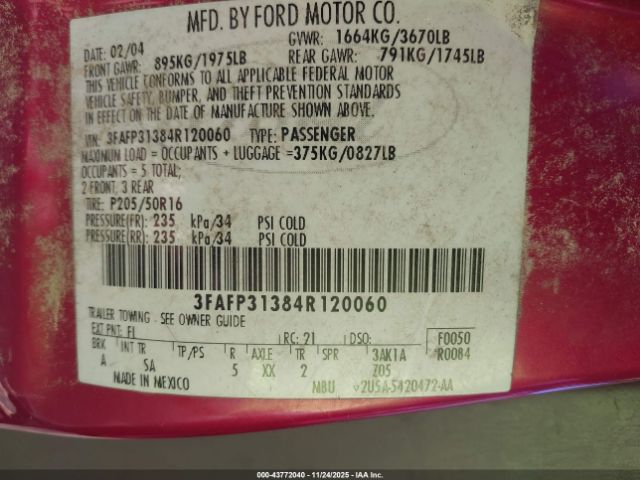 Ford Focus Zx3 Image 7