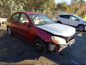  Salvage Kia Spectra