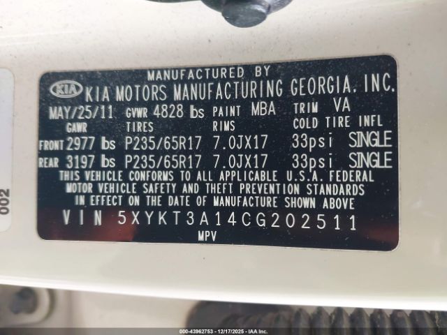 Kia Sorento Lx Image 8