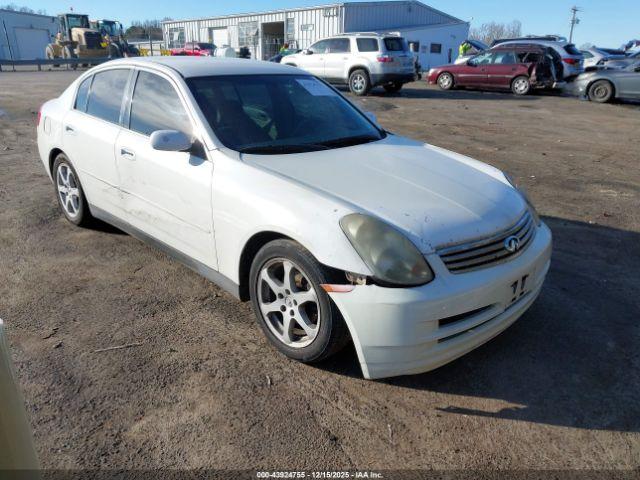  Salvage INFINITI G35