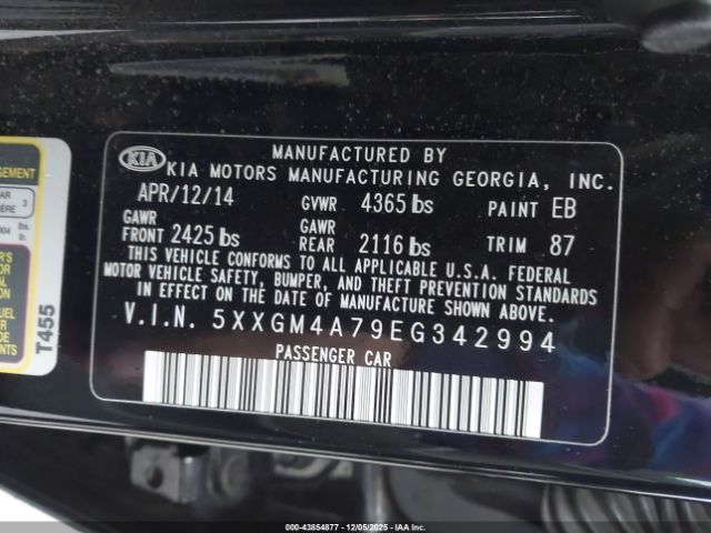 Kia Optima Lx Image 4