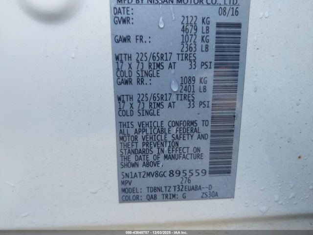 Nissan Rogue Sv Image 11