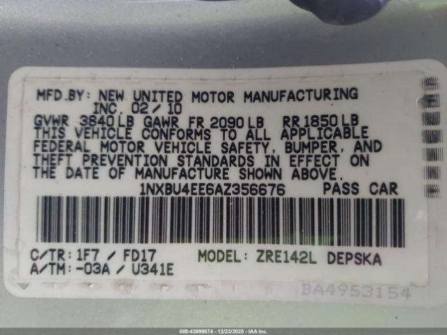 Toyota Corolla S Image 6