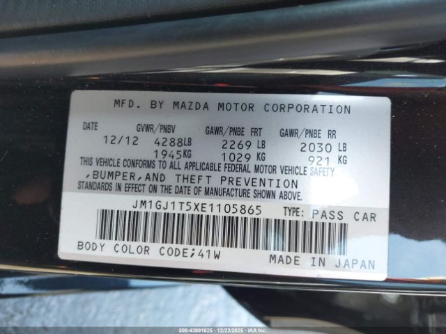 Mazda Mazda6 I Touring Image 5