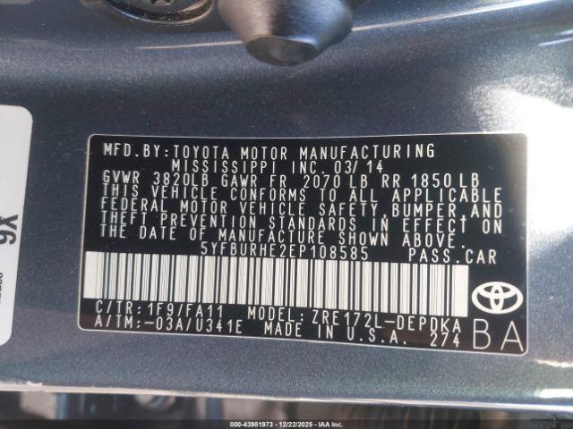 Toyota Corolla L Image 11