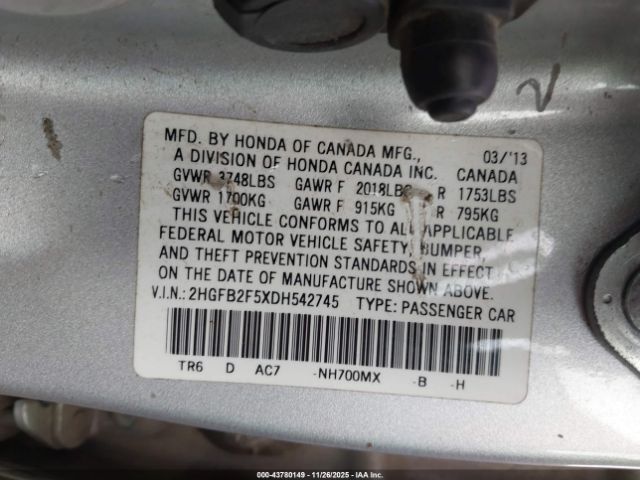 Honda Civic Lx Image 8