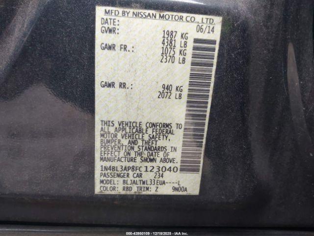 Nissan Altima 3.5 Sl Image 8