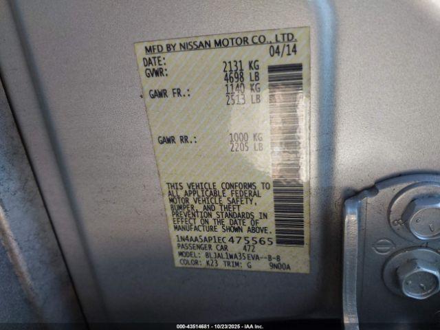 Nissan Maxima 3.5 Sv Image 6