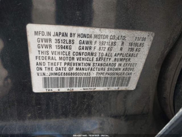 Honda Fit Sport Image 9