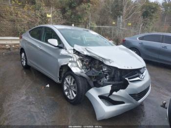  Salvage Hyundai ELANTRA