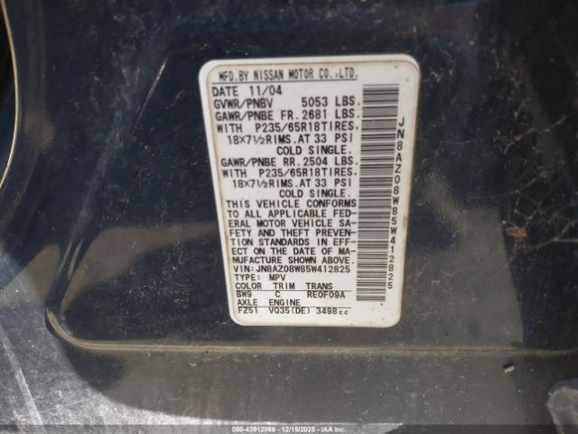 Nissan Murano Sl Image 11