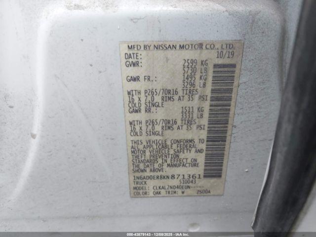 Nissan Frontier Sv Image 8