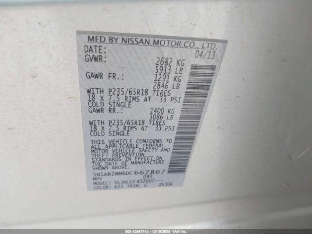 Nissan Pathfinder Sv Image 6